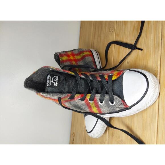 Converse Woolrich High Top Sneakers - Stylish & Cozy! - Picture 1 of 11